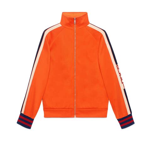 orange gucci jacket mens|gucci technical jackets for men.